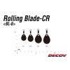 Decoy BL-8S Colorado Silver 1 Spinner Blade with Swivel 2pcs