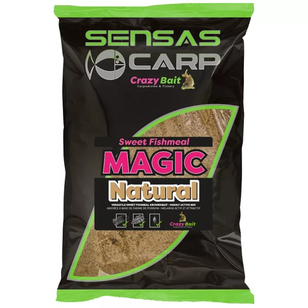 Sensas UK Sweet Fishmeal Magic Natural Groundbait 2kg
