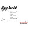 Decoy Jig12F Micro Special #8 Eyed Barbed Single Jig Hook 9pcs