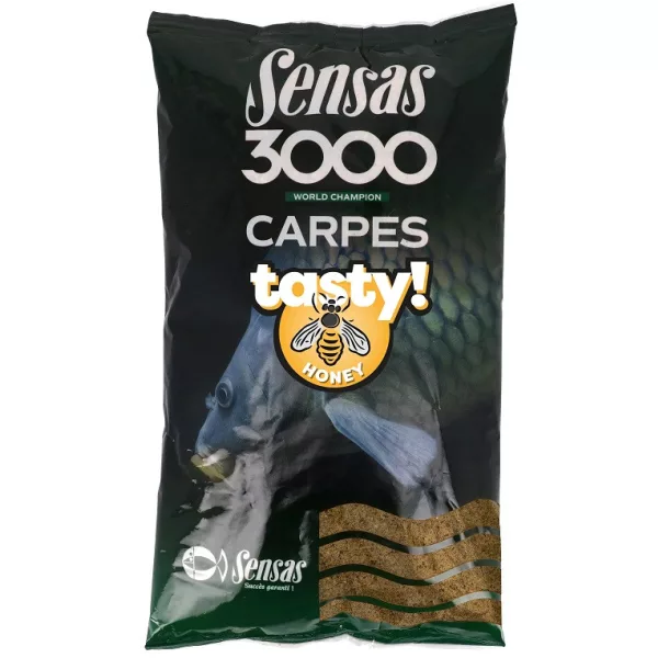 Sensas 3000 Carp Tasty Honey Groundbait 1kg
