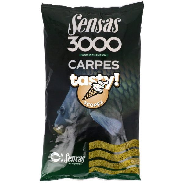 Sensas 3000 Carp Tasty Scopex Groundbait 1kg