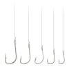 Kamasaki Knotted Hook Sode 6 Nickel 10Pcs/Pack