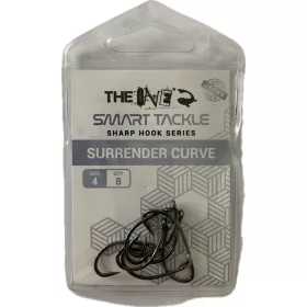 The One Surrender Curve Black Nickel Hook #4 8 pcs/pack