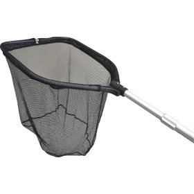   NEVIS Rigid Frame Landing Net 250cm 60x70cm rubberized Landing net handle with net Spinning landing net