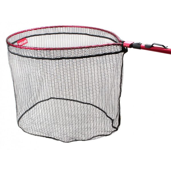 REIVA - Predator Landing Net 210cm 65x50 - Landing net handle with net - Spinning landing net
