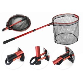   ReivaPredator Landing Net 135cm 50x45 Landing net handle with net Spinning landing net