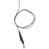 Safety Clip Rig/Sink Core & Swivel With Ring