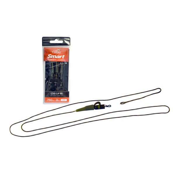 Carp Expert Leadcore Lead Clip Rig Qc Green 3 Pcs/Bag