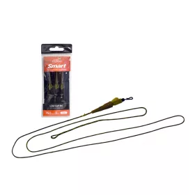   Carp Expert Smart 75cm Brown Pre-tied Leadcore Rig with Quick Link 3 pcs