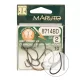 Maruto Hook 8714Bd Carp Hooks Hc T.D.E.5° Barbed Forged Black Nickel 2