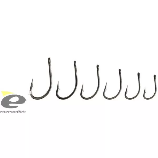 Maruto Hook 8355Bd 1 Black Nickel 10Pcs/Pack
