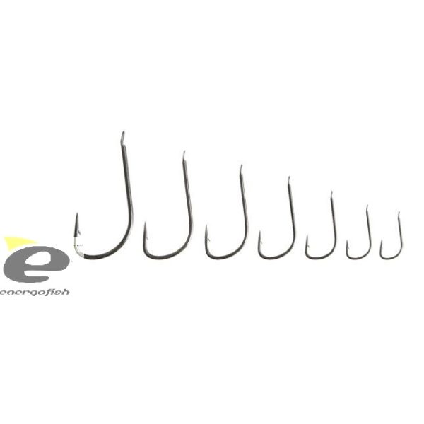 Hook Maruto 9411-Bn, Black Nickel, (10 Pcs/Pack), Size 14