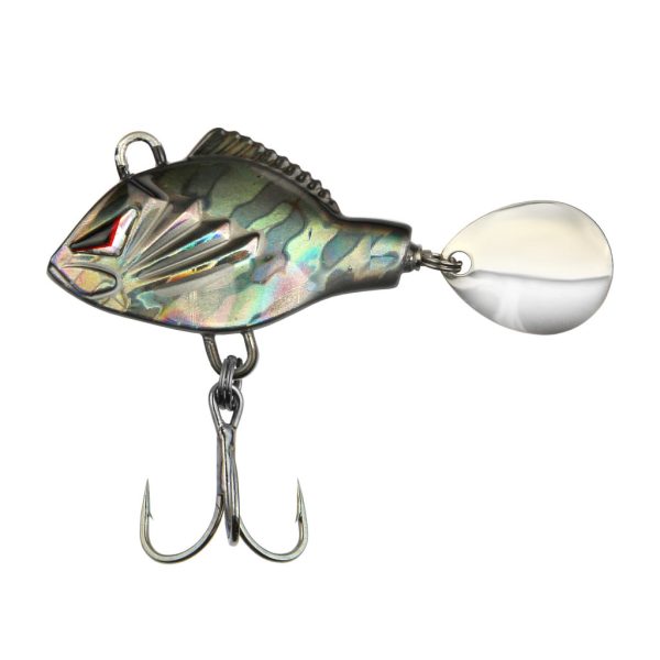 Reiva Jigging Spinner 6.7cm 28gr Chrome Bleak Lure