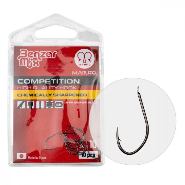 Benzar Competition Hook 8 10Pcs/Pack