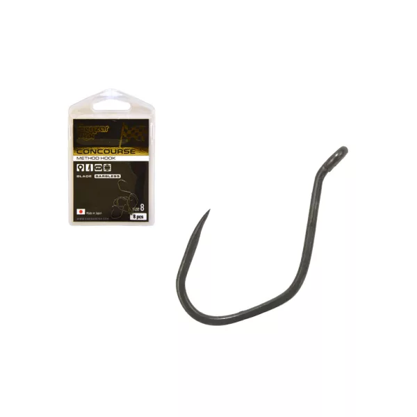 Benzár Mix Concourse Blade 8 Eyed, Barbless Hook 8pcs