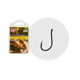   Benzár Mix Fito Specimen-C 1 Eyed, Barbed Grass Carp Hook 5pcs