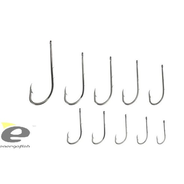 Hook Maruto 4340-N, Nickel, (10 Pcs/Pack), Size 2