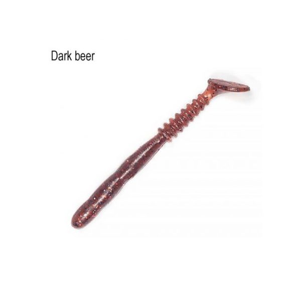 DS Dancer 7,11cm Dark beer 10pcs/pack plastic lure