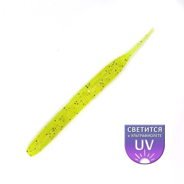 DS Sexy Worm 7,62cm Lemon 10pcs/pack plastic bait