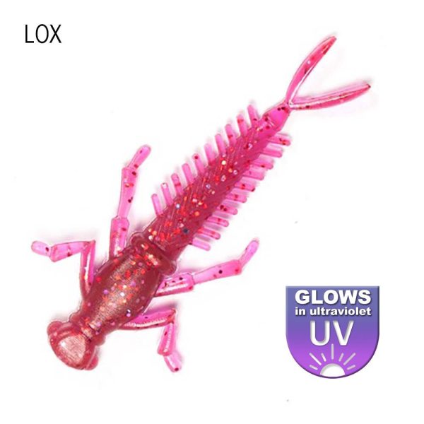 DS Nymph 5,08cm Lox 10pcs/pack plastic artificial lure