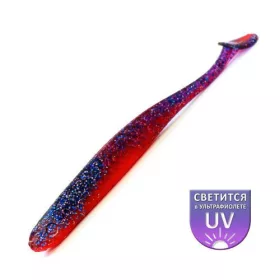 DS Alburnus 8.89cm Fire-violet 5pcs/pack plastic lure