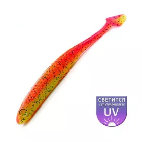 DS Alburnus 11.43cm Fire-lemon 4pcs/pack plastic lure