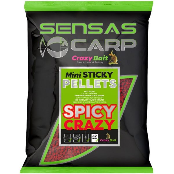 Sensas Pellet Mini Sticky Spicy 700gr