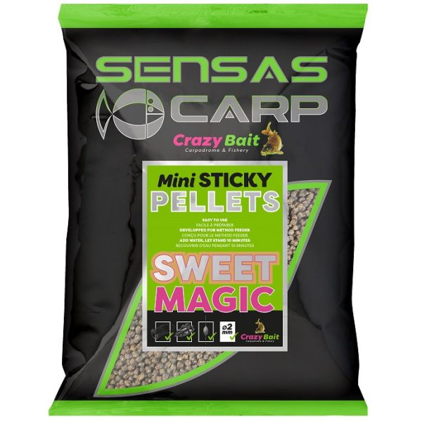 Sensas Pellet Mini Sticky Sweet Magic Feeding pellets 700gr