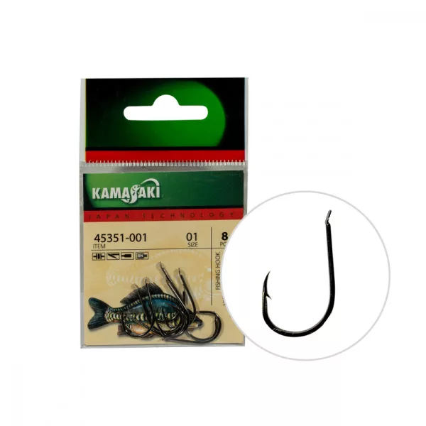 Kamasaki Carbon Hook P807Bn Nr 01 Packaged