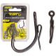 BlackCat Black Cat #1/0 Ghost Gripper Hook DG DG coating 5 pcs