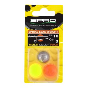 SPRO Spiral Weight Assortment Chebu lead 18gr