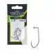 Wizard Pro-V Jig Eyed Barbed 2/0 Spinning-offset Hook