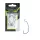 Wizard Wide Gap Worm Eyed Barbed 5/0 Spinning-offset Hook