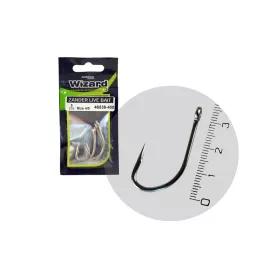 Wizard Zander Live Bait Pro Eyed Barbed 4/0 Zander Hook