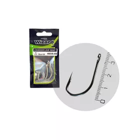 Wizard Zander Live Bait Pro Eyed Barbed 5/0 Zander Hook