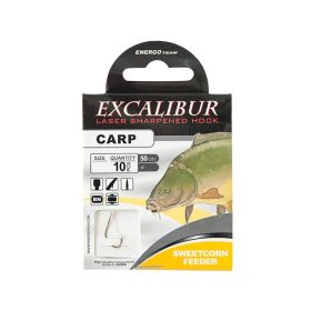 Excalibur Tied Hook Sweetcorn Feeder, Bn No.6