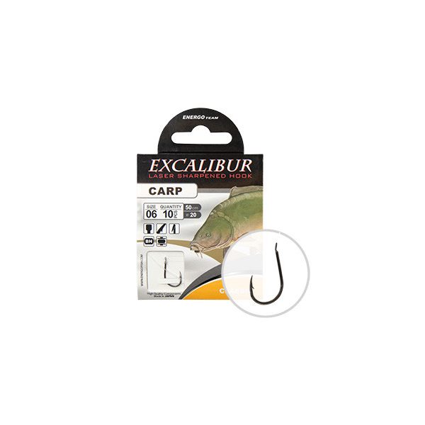 Excalibur Knotted Horog Carp Classic, Bn No.6