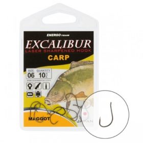 Excalibur Hook Carp Maggot Ns 6