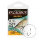Hook Excalibur Barbel Feeder, Black Nickel, (8 Pcs/Pack), Size 1