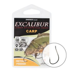 Excalibur Hook Carp Method Feeder Ns 12