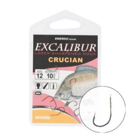 Excalibur Hook Crucian Worm Ns 12