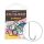 Hook Excalibur Zander Worm, Black, (8 Pcs/Pack), Size 1