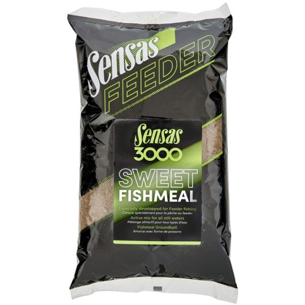 Sensas Feeder 3000 Sweet Fishmeal Groundbait 1kg
