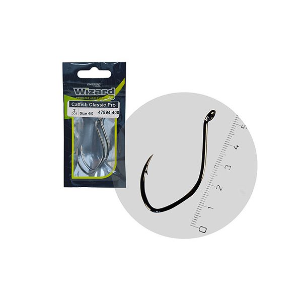 Hook Wizard Catfish Classic Pro 6/0 2Pcs/Bag