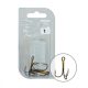 Wizard Grizzly 374M-1 2X Bronze Treble Hook 4Pcs/Pack