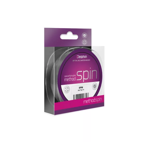 Delphin METHOD SPIN 300m/grey 0,14mm
