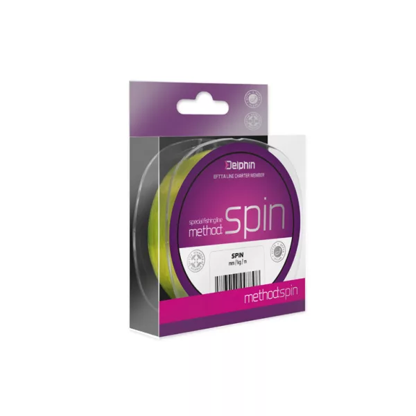 Delphin METHOD SPIN 300m/yellow 0,16mm