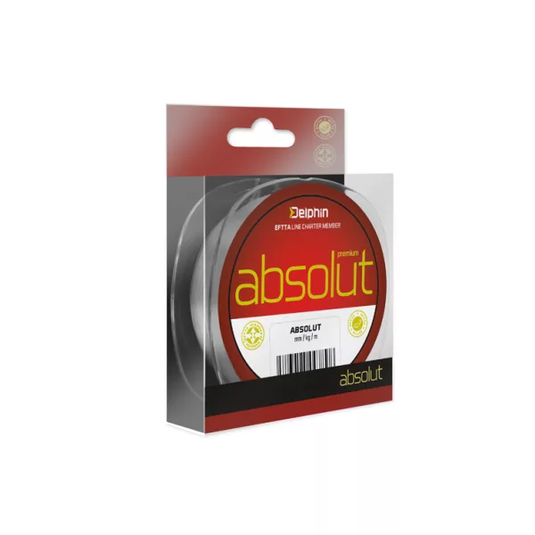 Delphin ABSOLUT 200m/transparent 0.16mm 5.6lbs