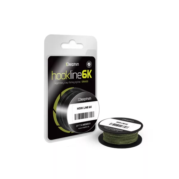 Delphin HOOKLINE 6K grass 20m 25lbs