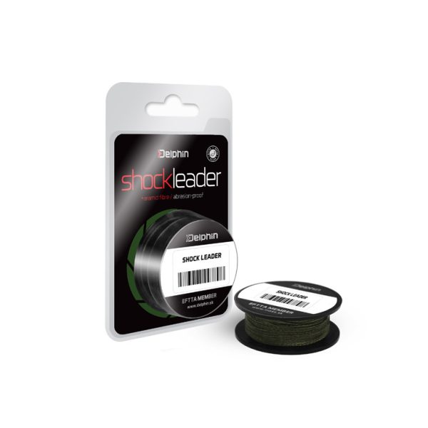 Delphin Shock Leader green 20m 0,24mm 35lbs